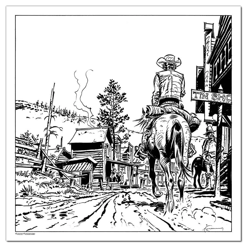 Red Dust - Zeefdruk - Afbeelding 3